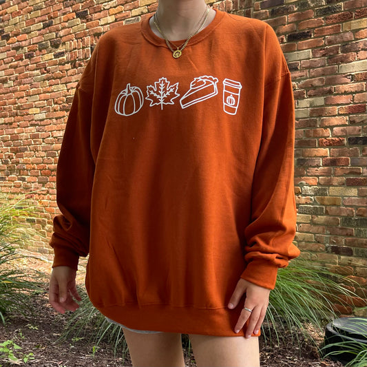 Fall Doodles Crewneck