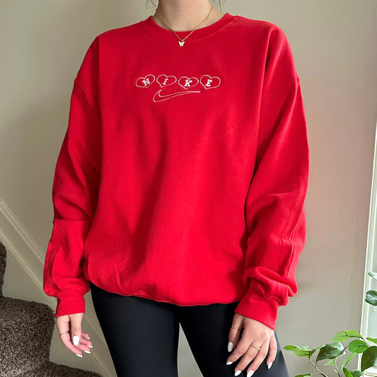 Candy Hearts Crewneck