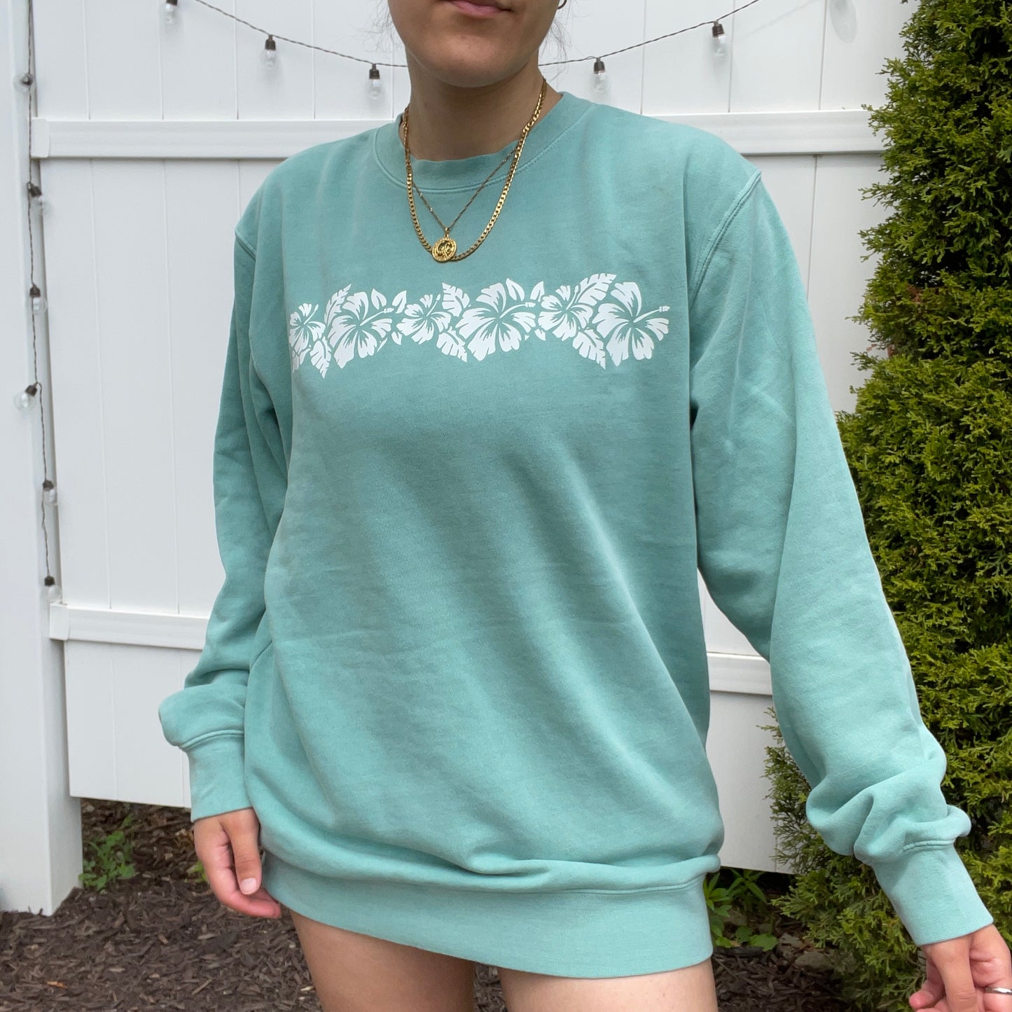 Hibiscus Crewneck