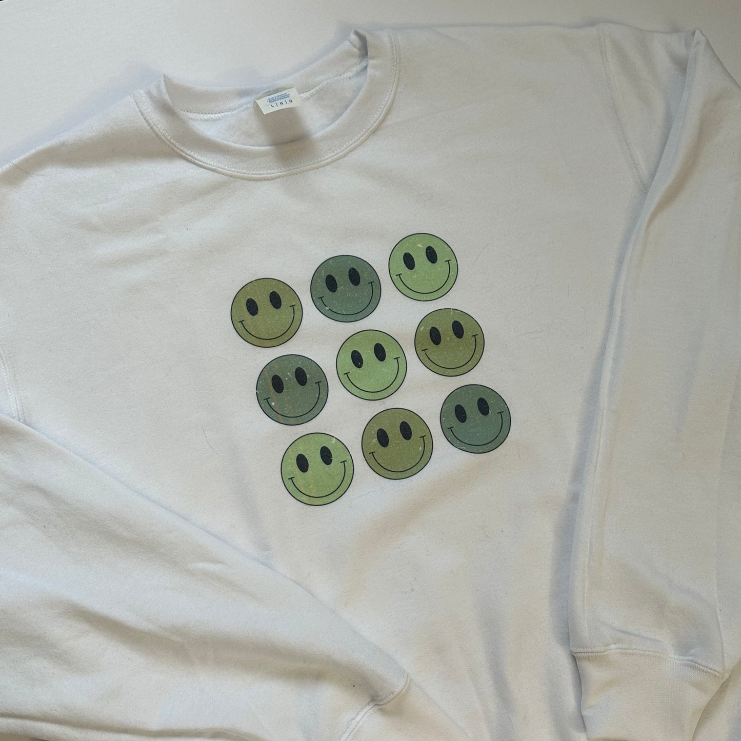 Green Smiles Crewneck