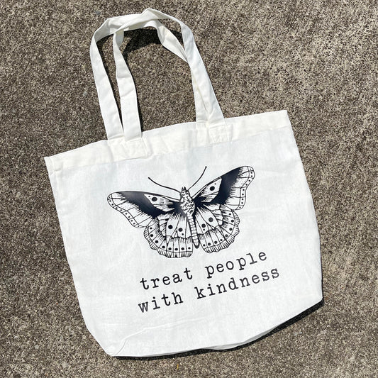 Treat People With Kindness Tote Bag