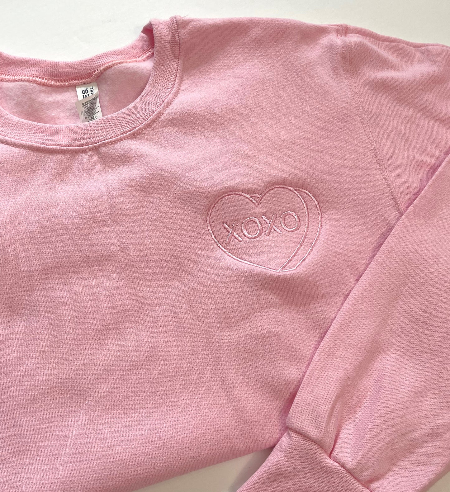 XOXO Embroidered Crewneck