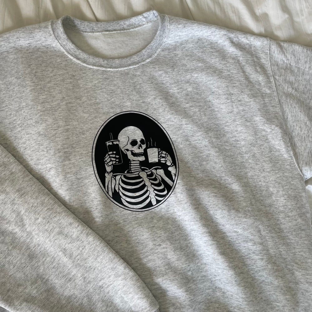 Skeleton Coffee Crewneck