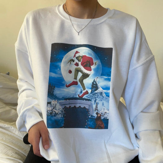 The Grinch Print Crewneck
