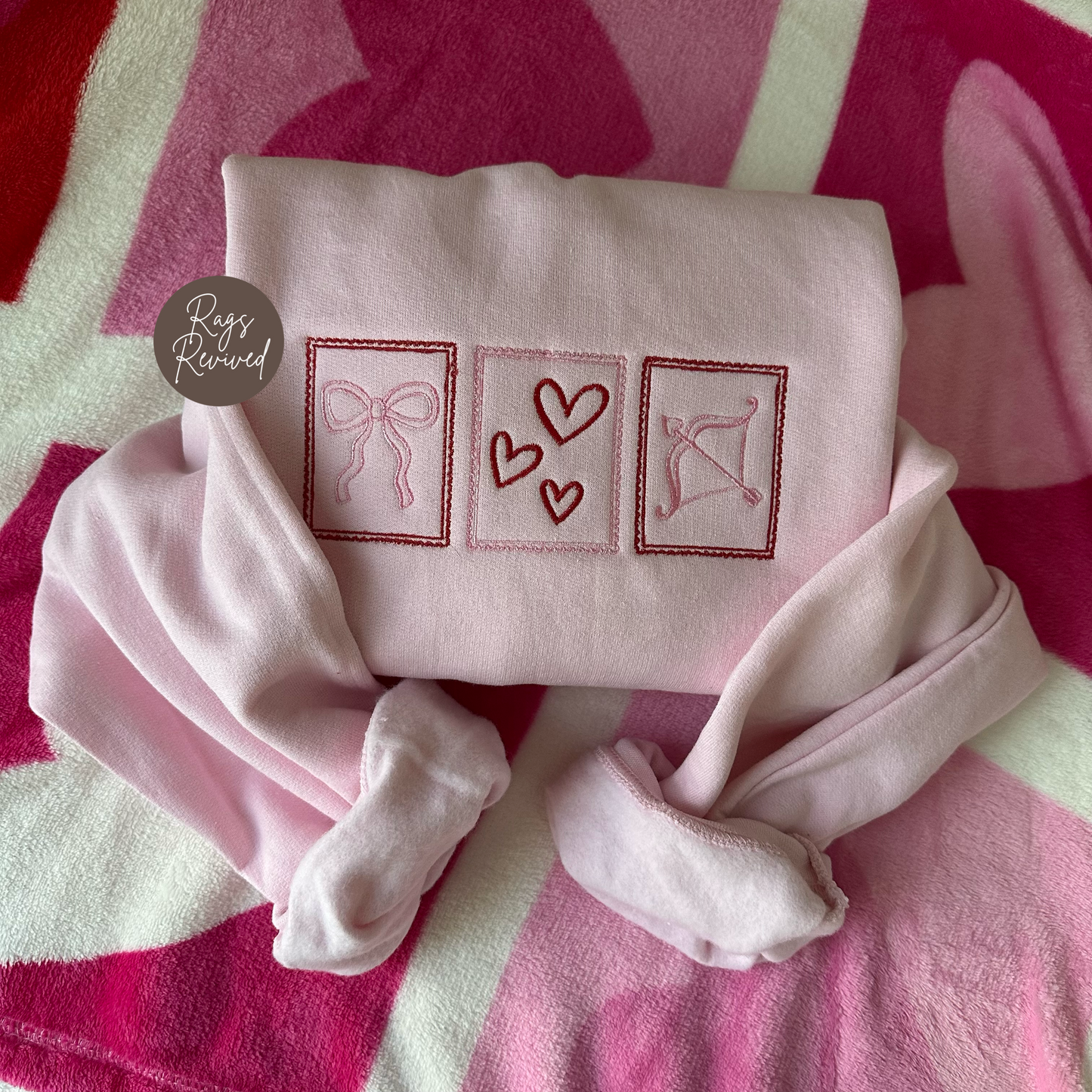 Valentine’s Stamps Sweatshirt