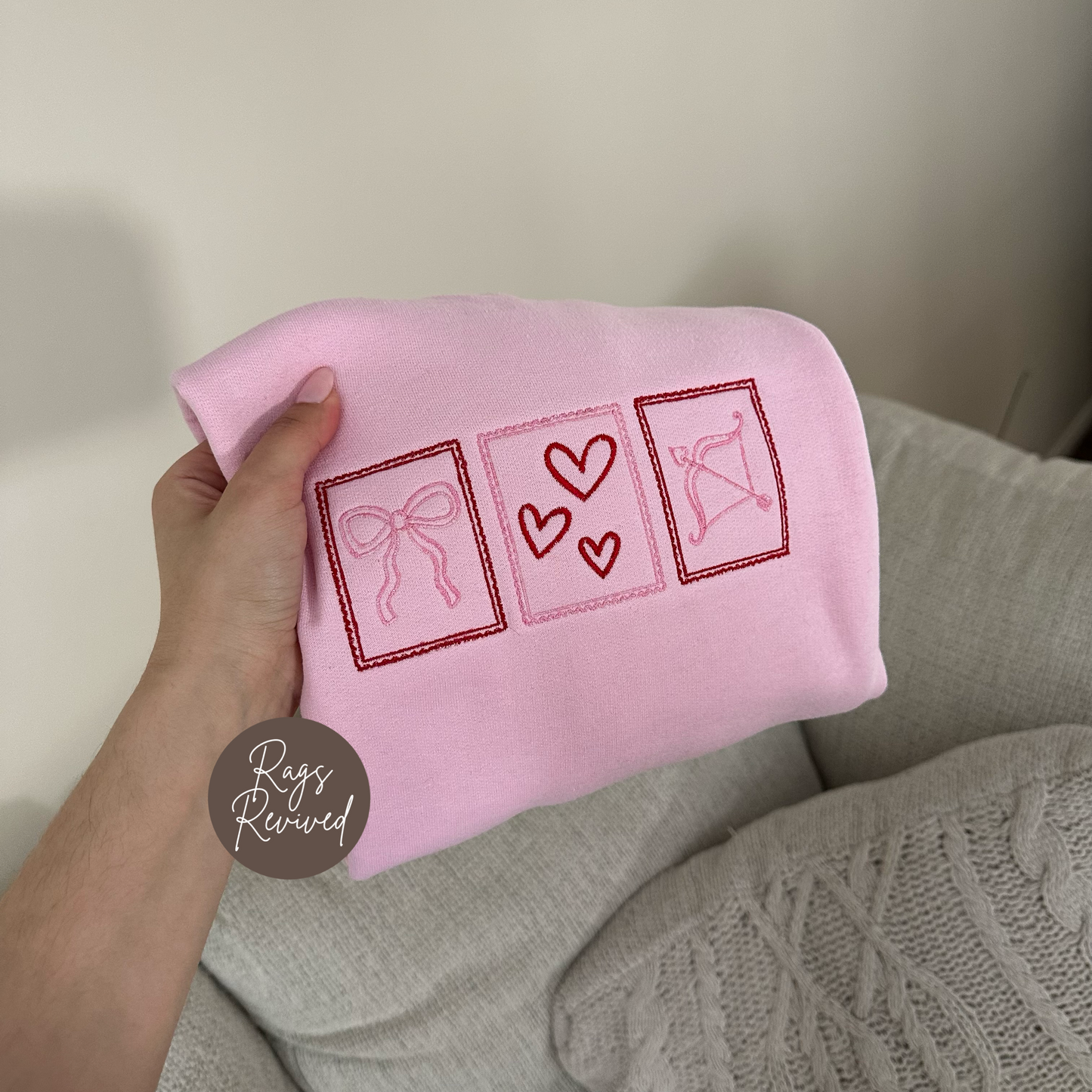 Valentine’s Stamps Sweatshirt