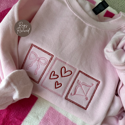 Valentine’s Stamps Sweatshirt