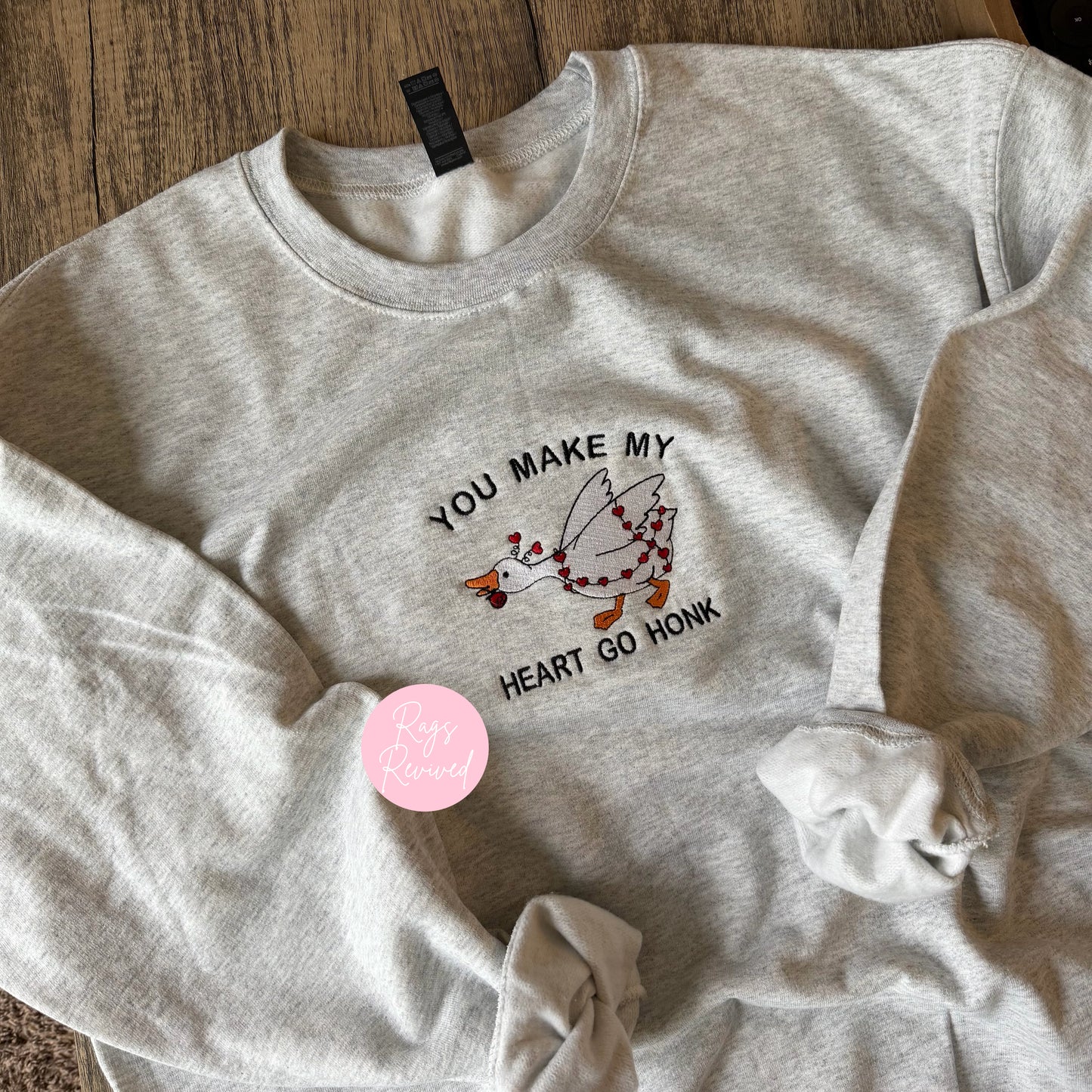 Valentine’s Day Goose Sweatshirt