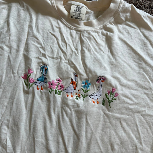 Spring Goose Tee - Size XL -  Flawed