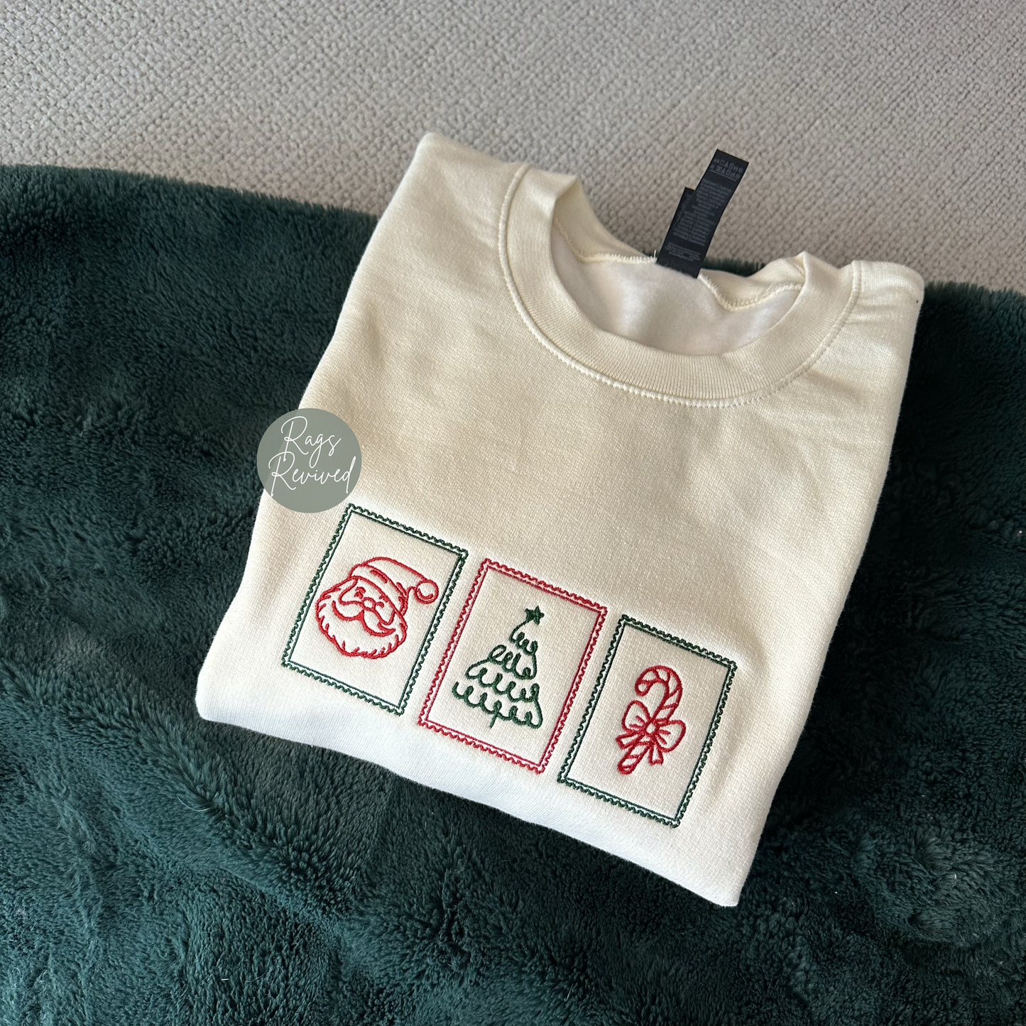Christmas Stamps Sweatshirt