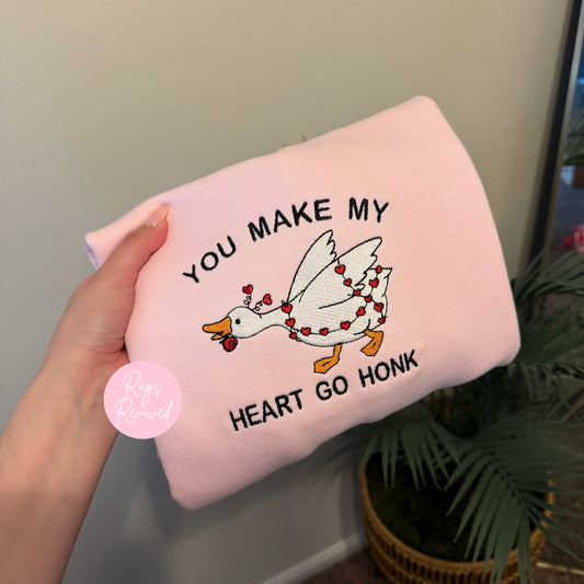 Valentine’s Day Goose Sweatshirt