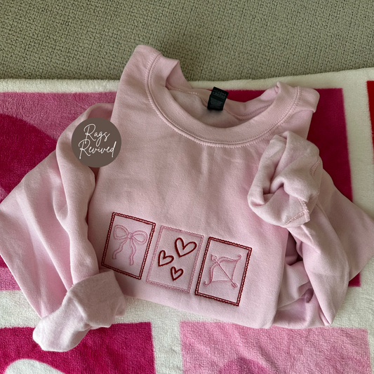 Valentine’s Stamps Sweatshirt