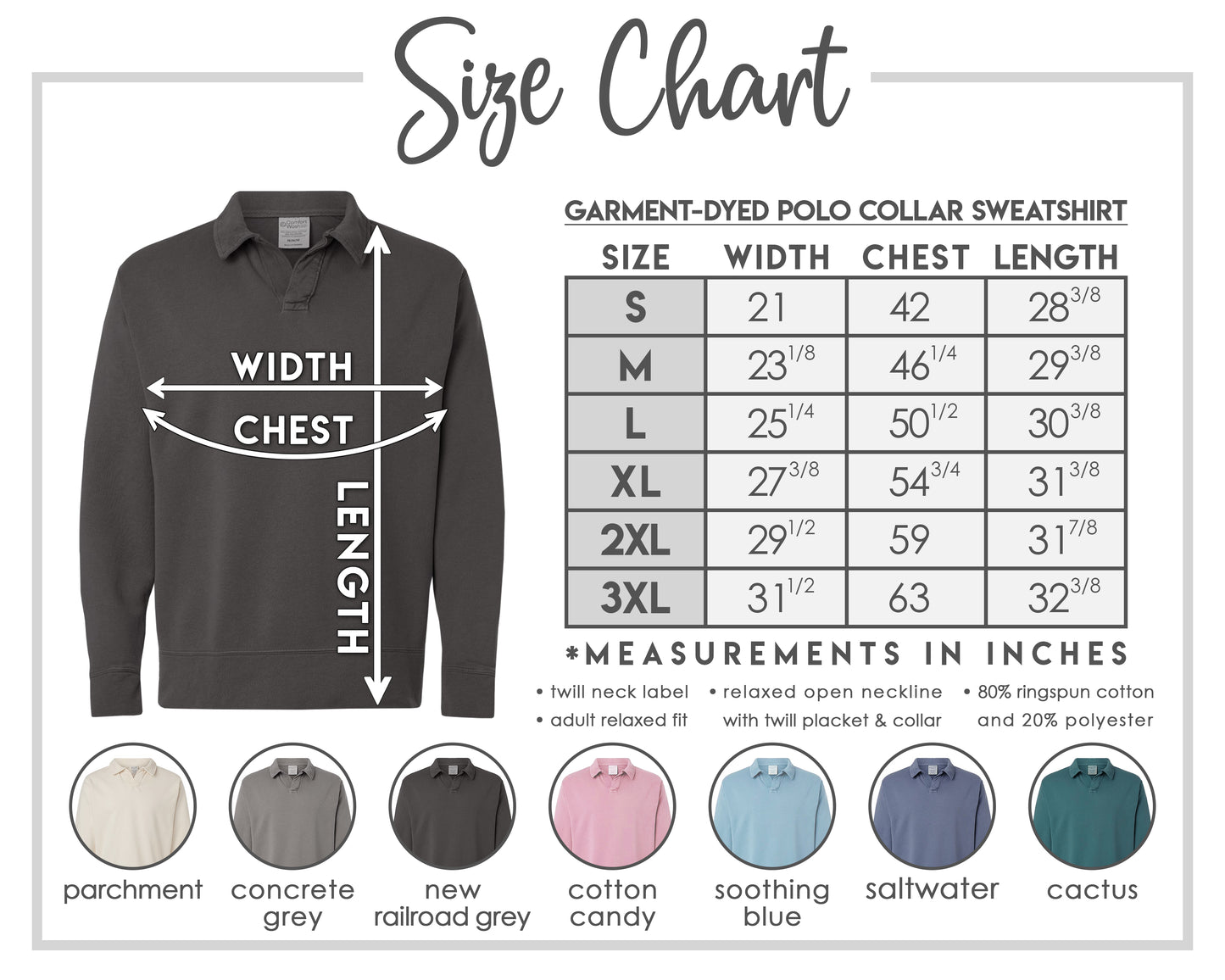 Tailgates & Touchdowns Collared Polo Sweatshirt