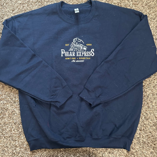 Polar Express Sweatshirt - Size XL - No flaws