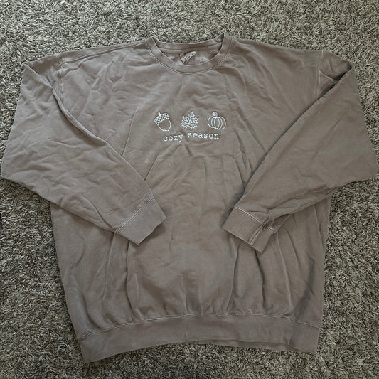 Cozy Season Sweatshirt - Size 2XL - No flaws