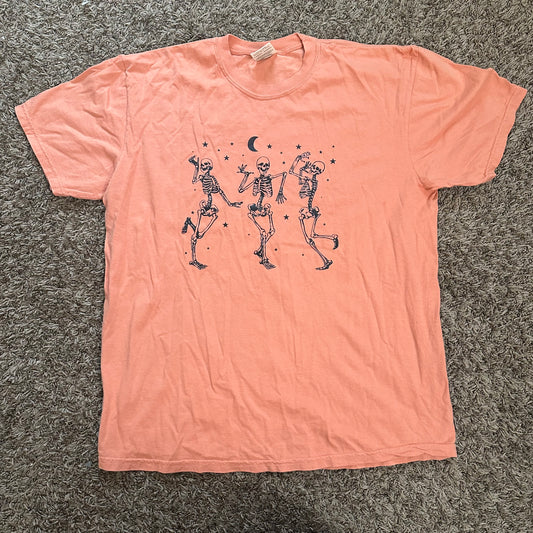 Skeletons Tee - Size XL - No flaws