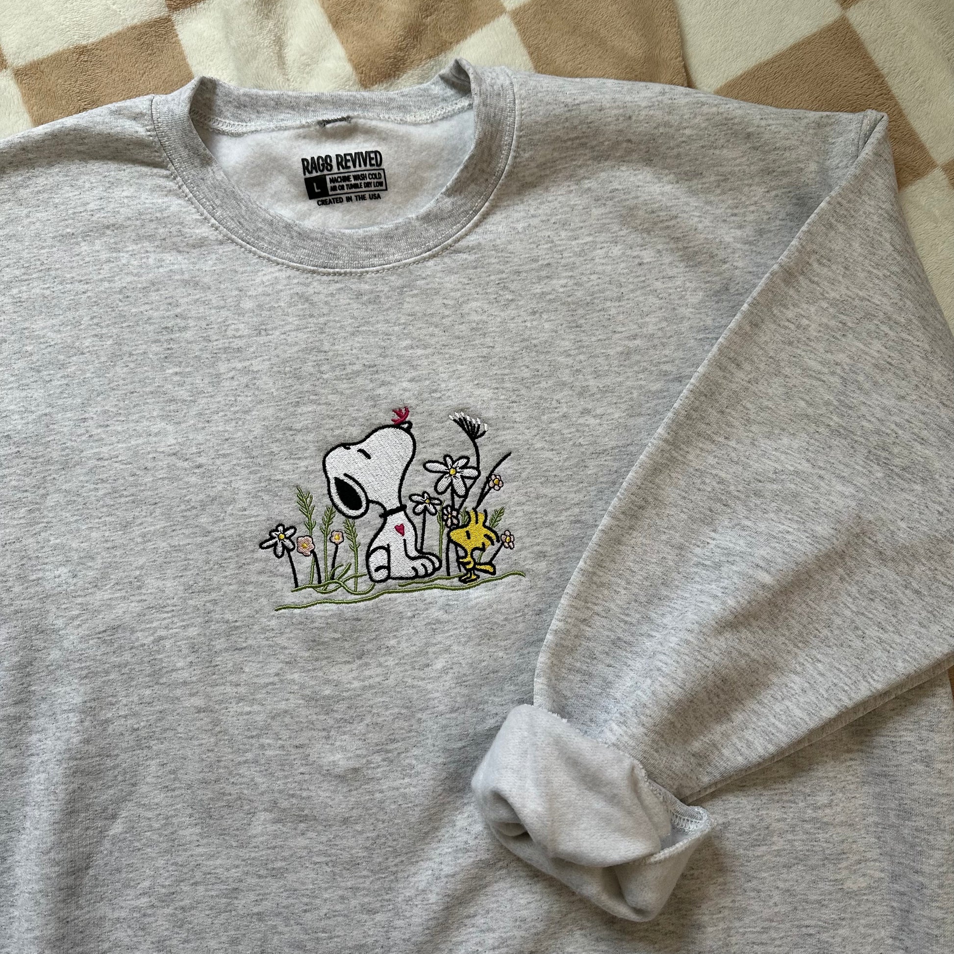 Spring Snoopy Crewneck – Rags Revived1