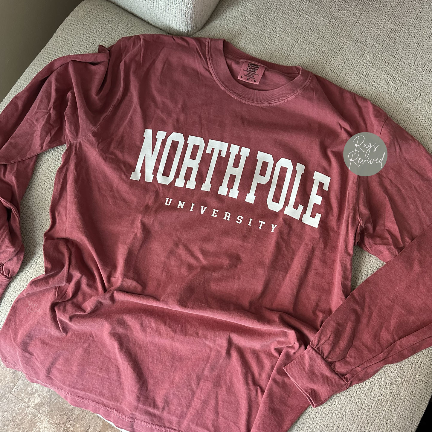 North Pole University Long Sleeve T-Shirt