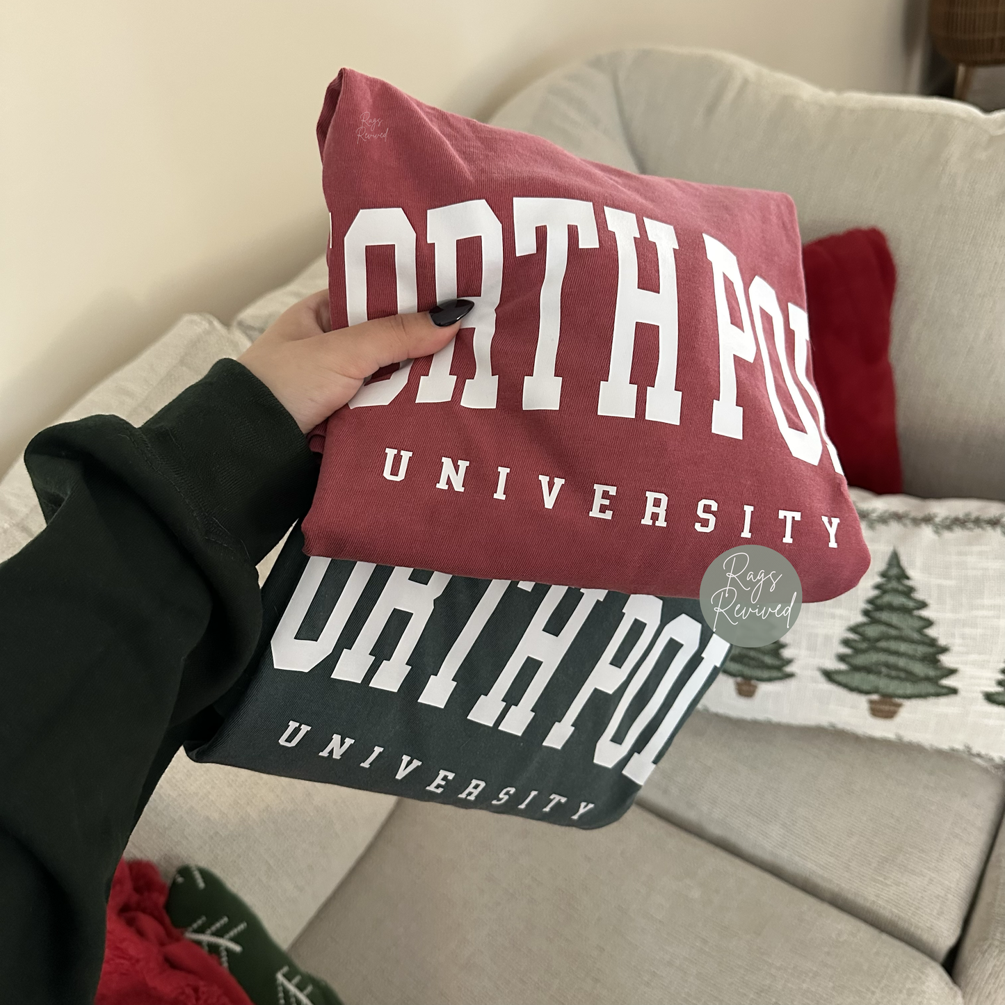 North Pole University Long Sleeve T-Shirt