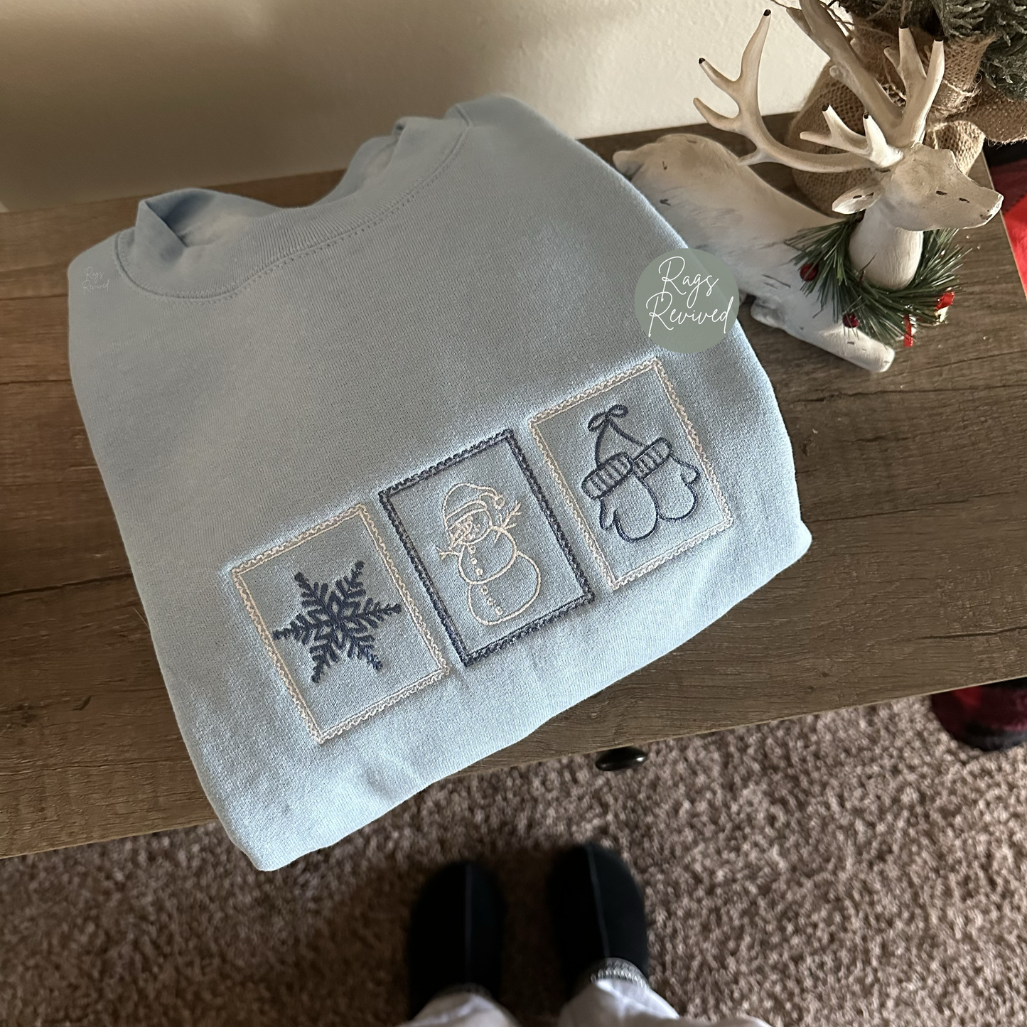 Winter Stamps Sweatshirt