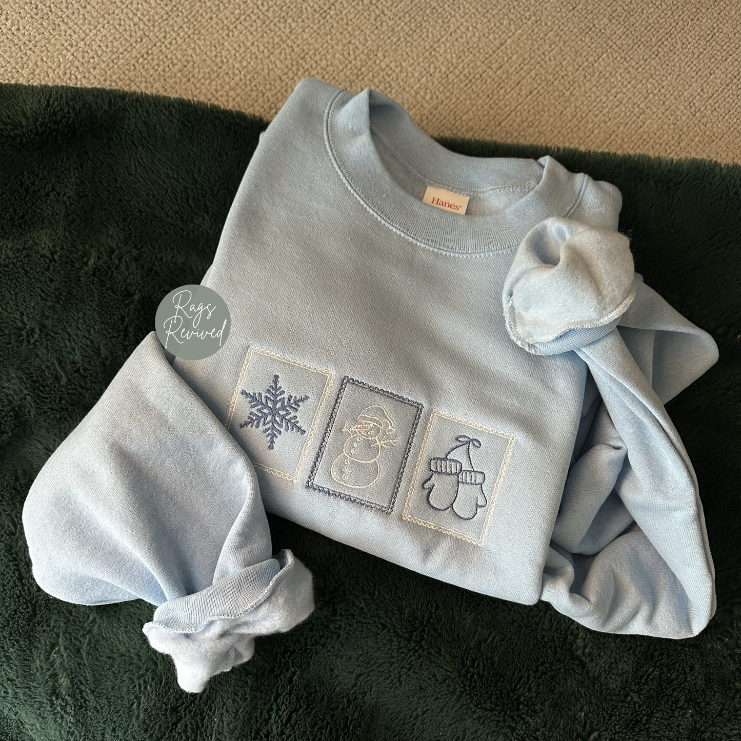 Winter Stamps Sweatshirt