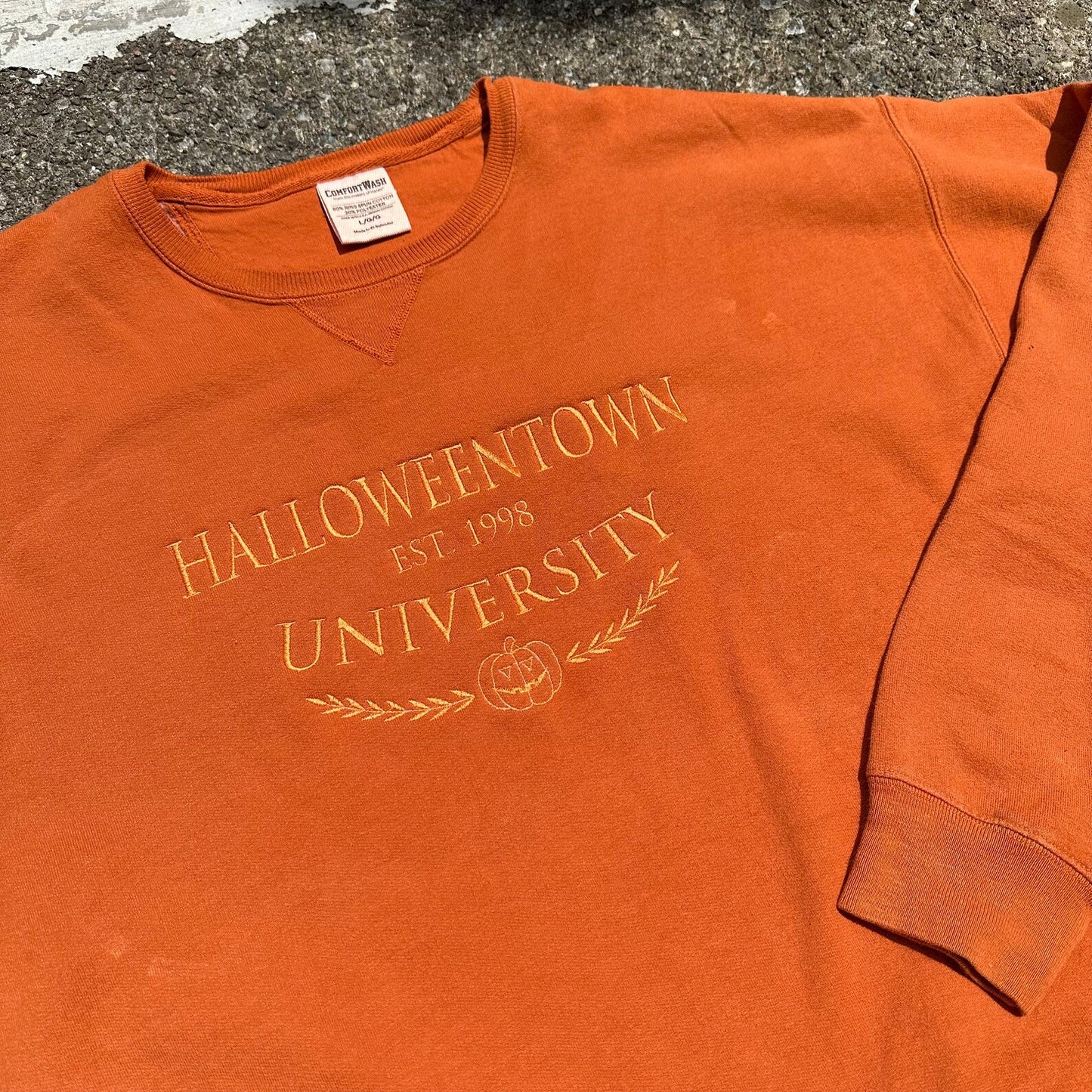 Halloweentown University Orange Sweatshirt