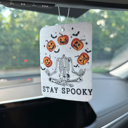 Stay Spooky Car Air Freshener