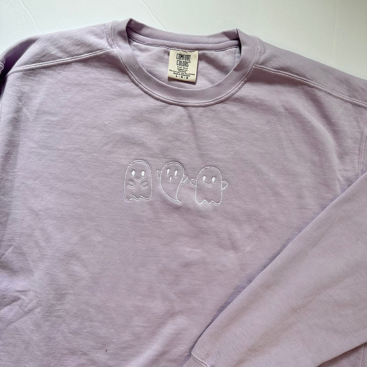 Embroidered Ghosts Crewneck