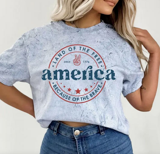 Tie Dye America T-Shirt