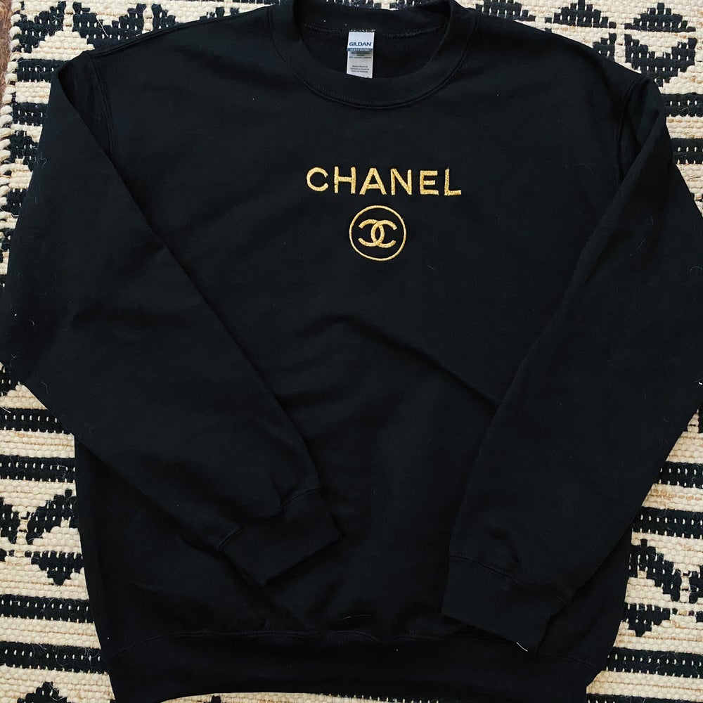 Chanel No 5 Crewneck Sweatshirts for Sale