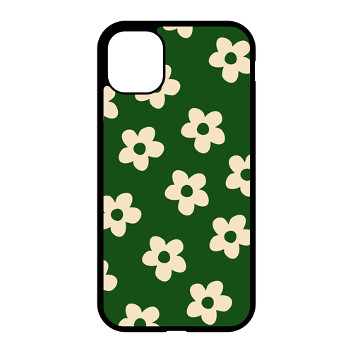Green Flowers Phone Case