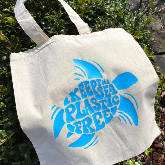Keep The Sea Plastic Free Tote Bag