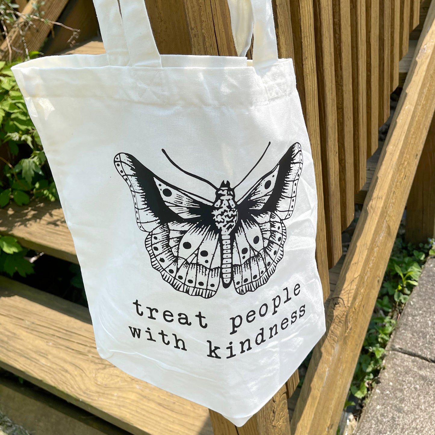 Treat People With Kindness Tote Bag