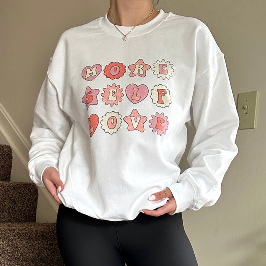 More Self Love Crewneck