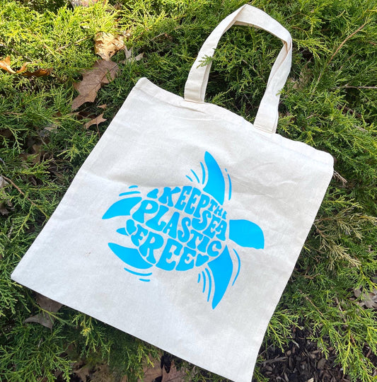 Keep The Sea Plastic Free Tote Bag