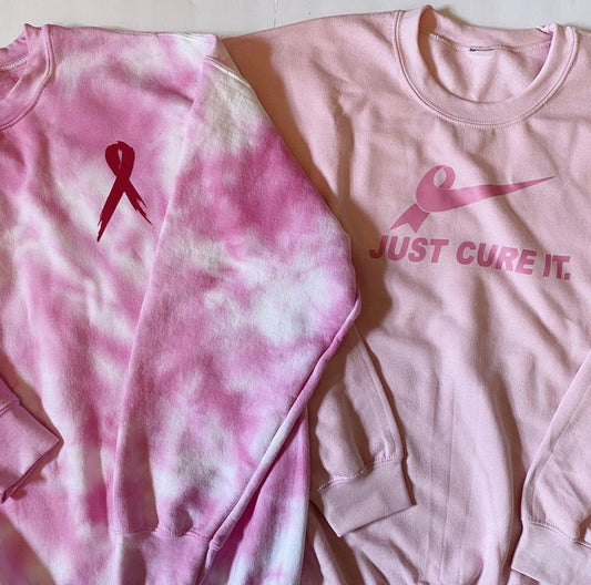 Tie Dye Ribbon Crewneck